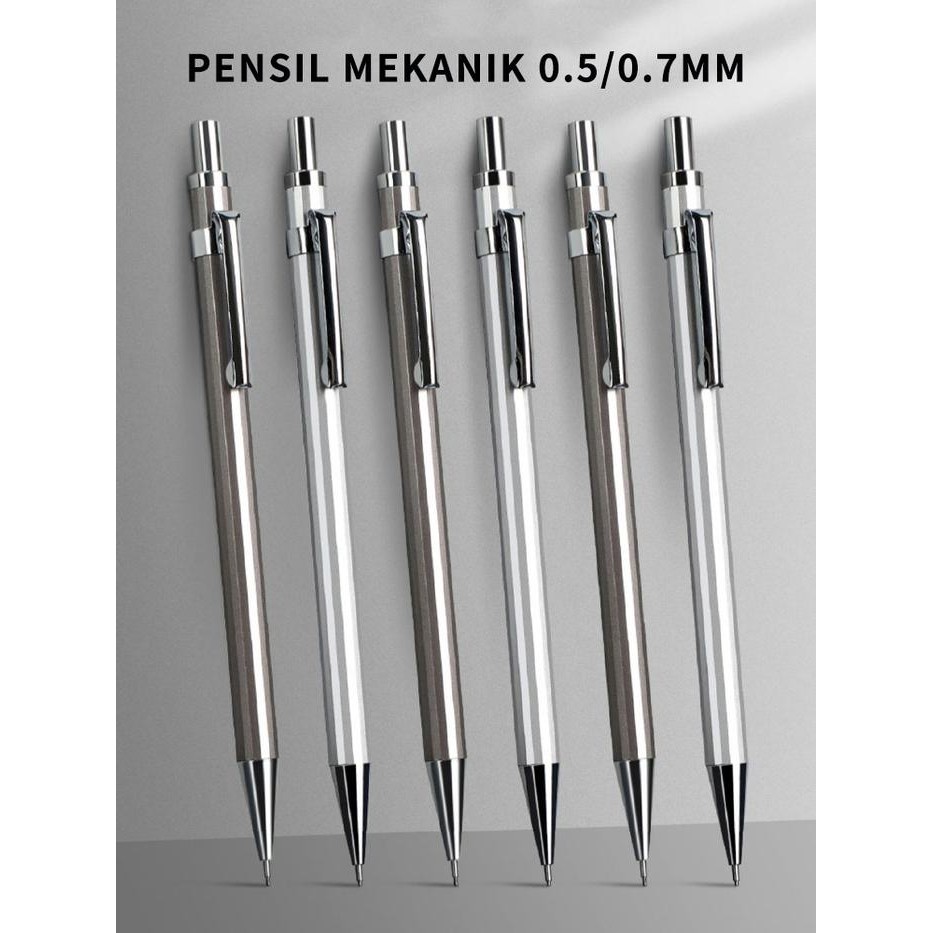 

New Pensil mekanik pensil logam 0.7/0.5mm - coco_market