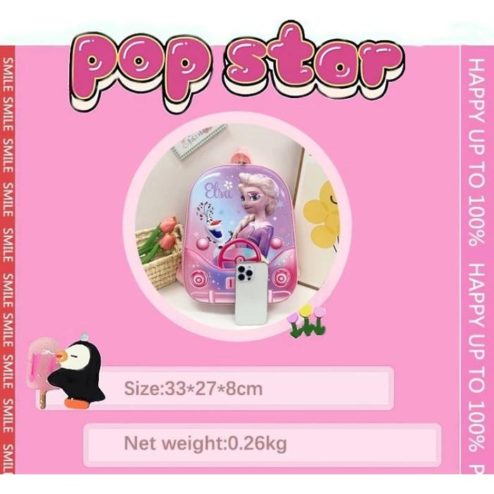 

Yama77 - Tas Sekolah TK PAUD Kartun Anak-anak/Ransel Mewah Tas Sekolah Karakter Cocok untuk Kado/