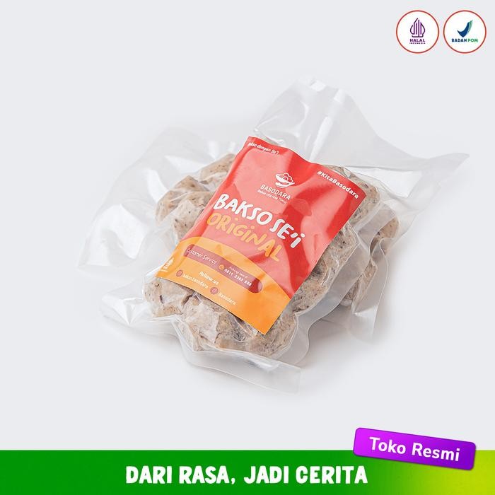 

Pilihan- Basodara/Bakso Sei Original/12 Butir