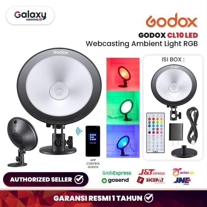ASLI Godox CL10 LED Webcasting Amnt Light Godox CL 10 CL-10 READY STOCK