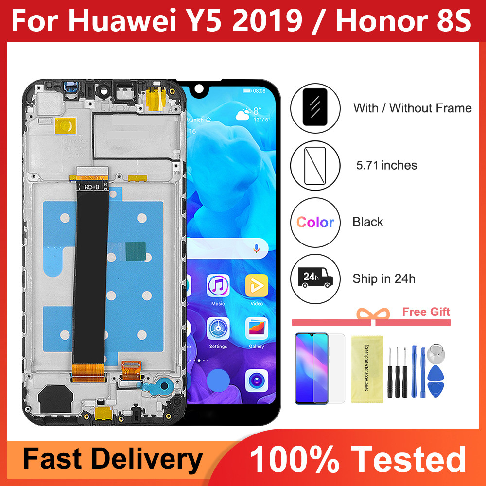 OLED Display For Huawei Y5 2019 LCD Display For Honor 8S Touch Screen For Huawei Y5 2019 Display Wit