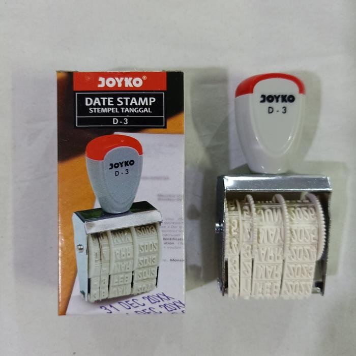 

Bisa Grab! Stempel Lunas + Tanggal Stempel Tanggal Nomor Angka Joyko / Kenko