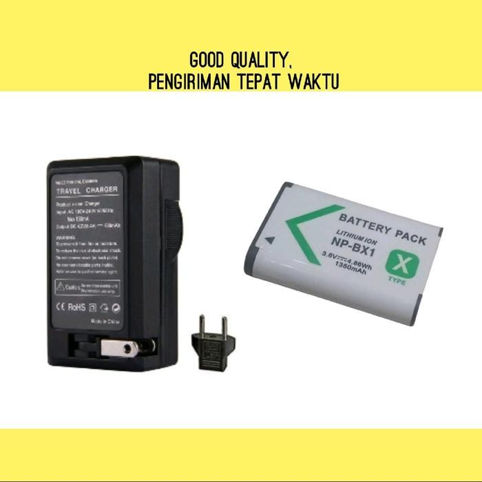Laris Paket Baterai & Charger Kamera Sony Hx80 Hx90V Hx95 Hx99 Batre Casan Terlariss 