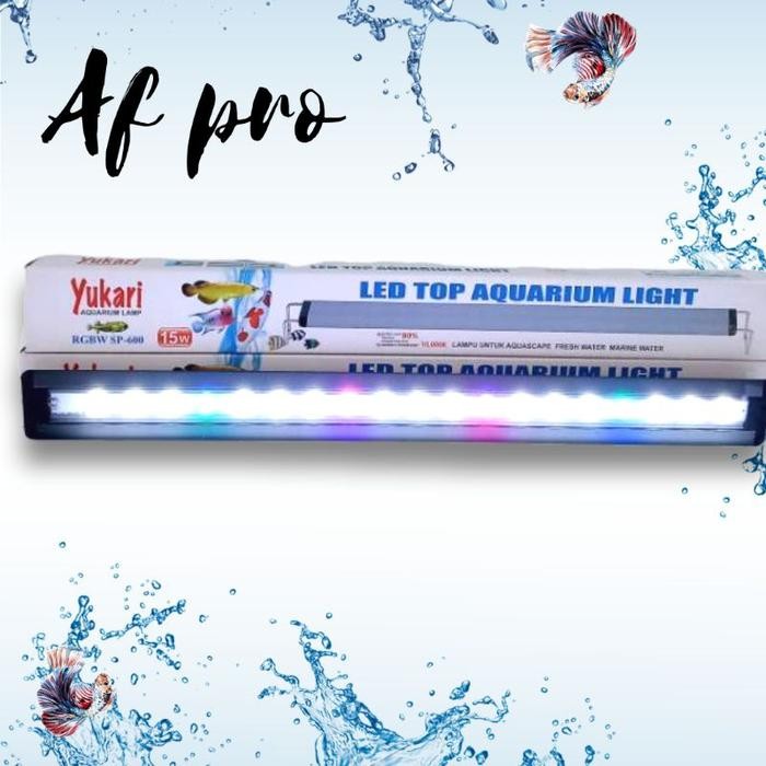 Lampu led aquarium aquascape YUKARI RGBW SP 600