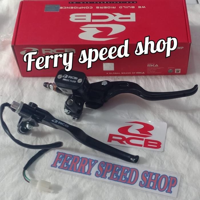 Ready Paketan Handle Kopling Rcb E2 + Master Rem Rcb E3 12.7Mm Rx King Fizr