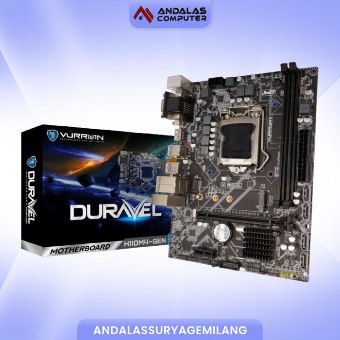 Motherboard Mainboard Mobo Vurrion Duravel H110M4-GEN H110