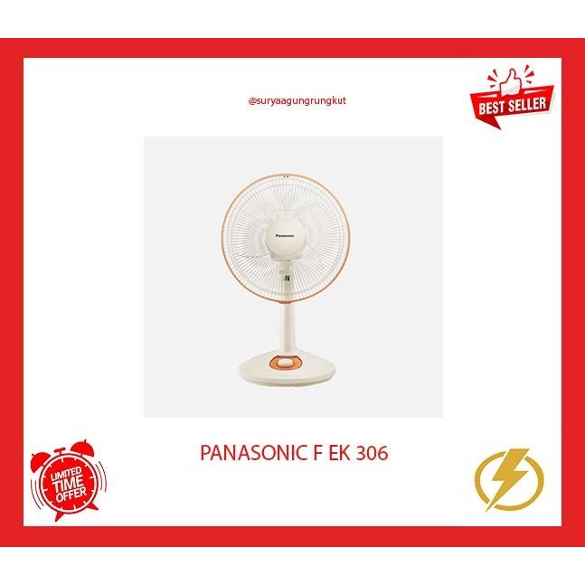 EJ DESK FAN / KIPAS ANGIN DUDUK PANASONIC - F EK 306