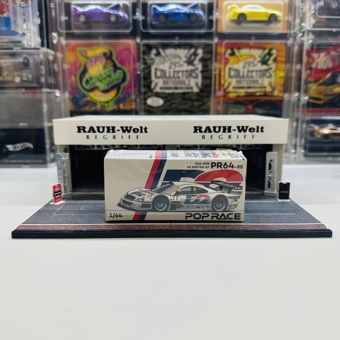 Pilihan- Pop Race 1:64 Mercedes Benz Amg Clk Gtr D2 1997 Fia Gt