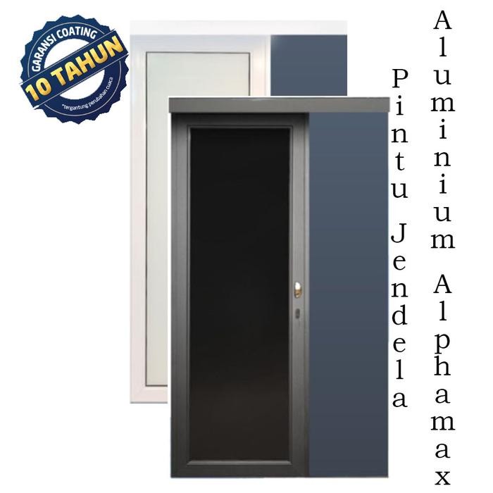 Clover Sliding Door - Pintu Kamar Mandi - Pintu Alphamax Aluminium