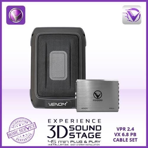 Ready Paket Venom DSP-Amp VPR 2.4 + Sub Venom 6.8PB
