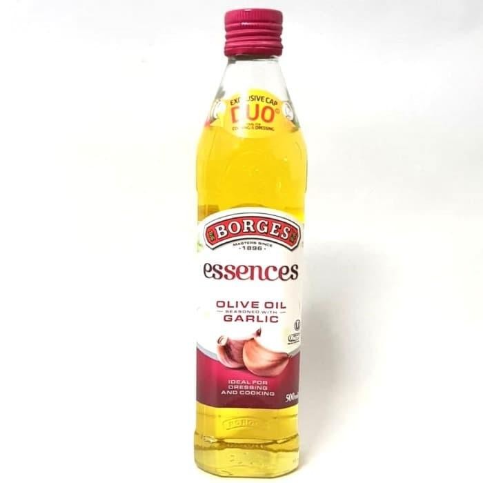 MINYAK ZAITUN BORGES ESSENCES GARLIC OLIVE OIL PENGHANCUR KOLESTROL COD GRATIS ONGKIR