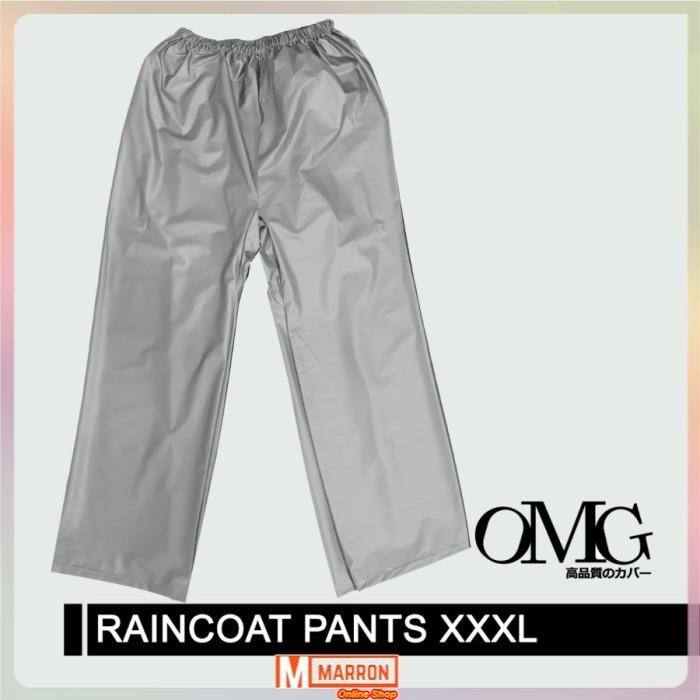 Jas Hujan Celana Pants Raincoat Ukuran JUMBO UNISEX