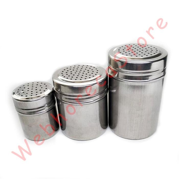 Salt Pepper Seasoning Powder Shaker / Botol Garam Lada Stainless