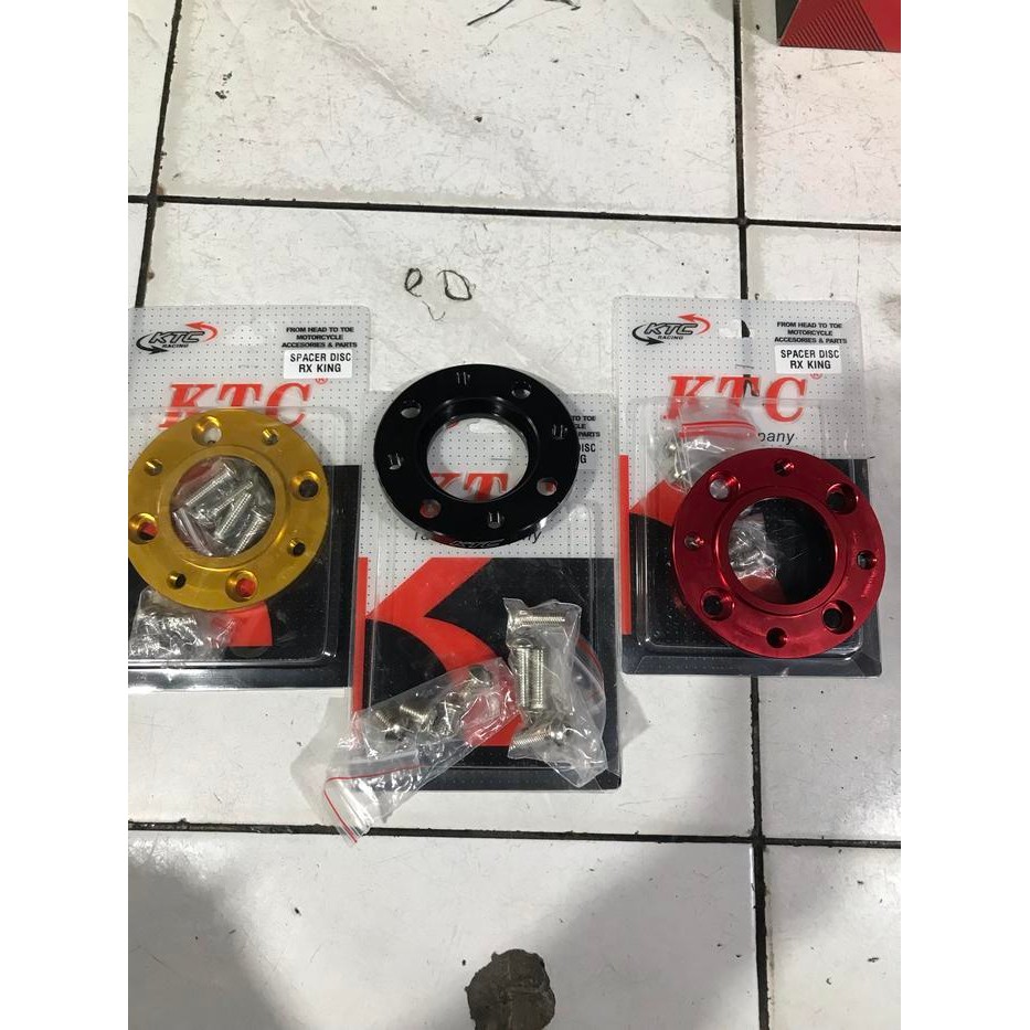 SPACER DISC RXK KTC SPACER KTC RXKING ADAPTOR PIRINGAN DEPANADAPTOR