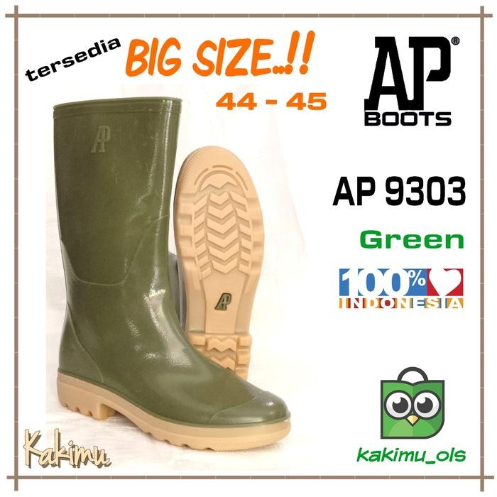 SALE SEPATU AP BOOT AP BOOTS 9303 GREEN