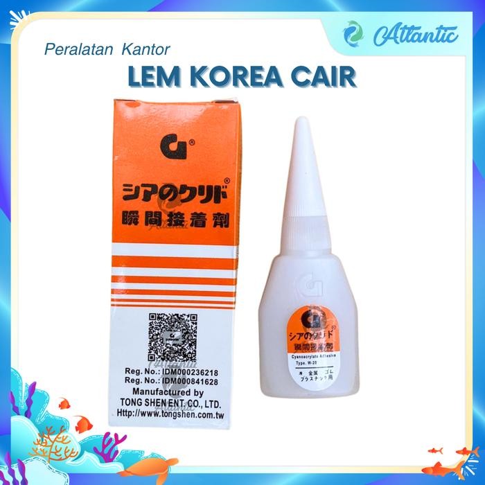 LEM KOREA SERBAGUNA LEM SUPER LEM KUAT UNTUK PLASTIK KERAMIK