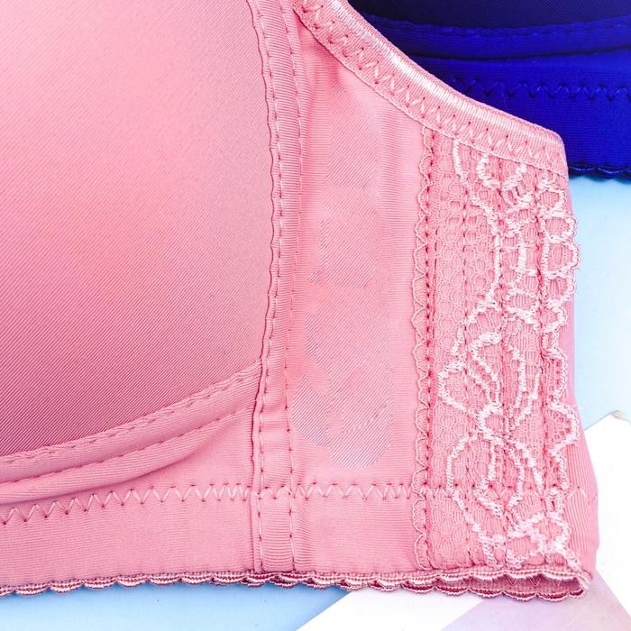 OFR3  Polini - Pakaian Dalam Wanita Bra Cup Jumbo Tanpa Kawat Kait 3 Polini Busa Tipis G388