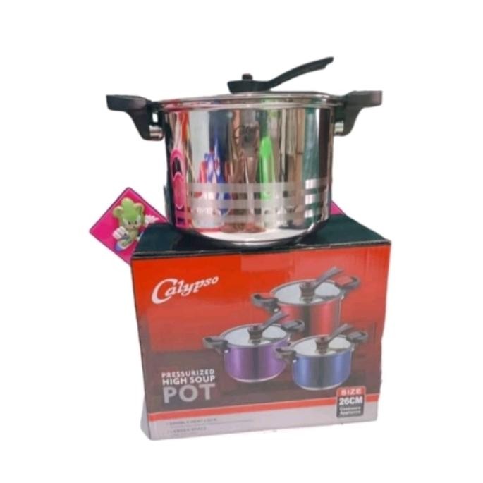 PANCI PRESTO CALYPSO PRESUSURIZED STAINLESS STEEL