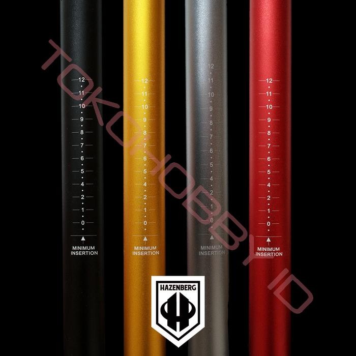 Seatpost Sepeda Lipat Seli Diameter 27.2 mm Panjang 600 mm HAZENBERG