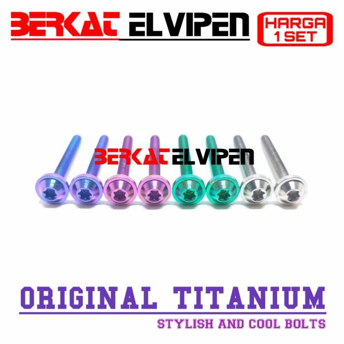 Baut Titanium Tutup Minyak Rem RCB Series Gr5