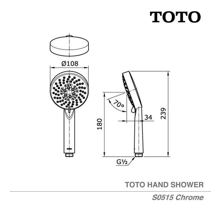 Terpopuler Kepala Shower Toto S0515 - Ego Hand Shower 5S Massage S 0515 Terlariss 