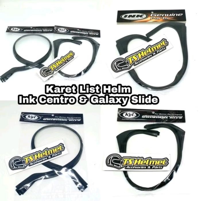 0nb7- Karet List Helm Ink Centro Dynamic Kyt Galaxy Slide,Dj Maru Original Seo