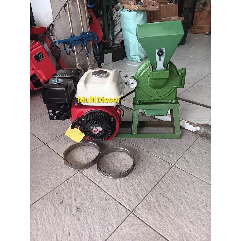 Mesin Gilingan Tepung FFC15 Serbaguna | Mesin Penggerak HONDA160 (5.5Hp)
