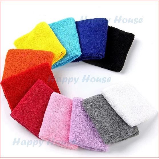 Aolikes Gelang Olahraga Wristband Handband Kain Handuk Premium Anti Keringat Outdoor Volly 100%