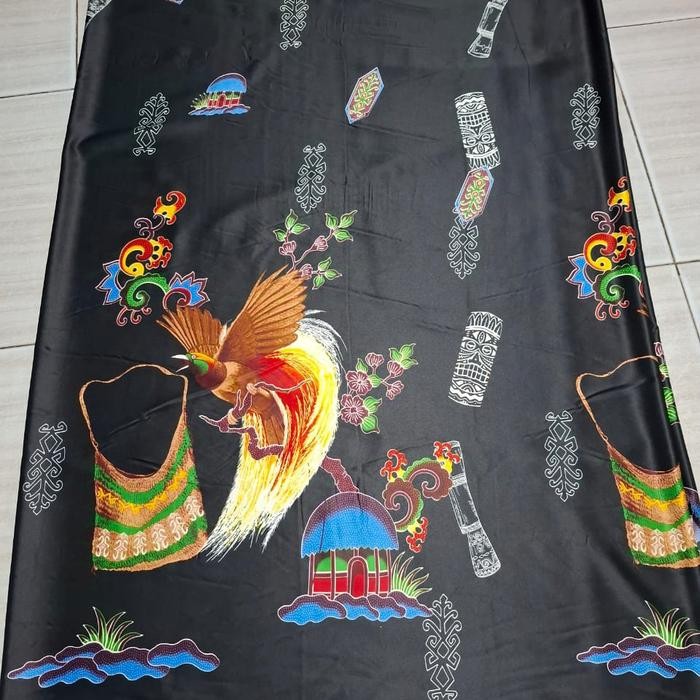 ASLI KAIN BATIK CENDRAWASIH PAPUA BATIK ASLI BAHAN BAJU PRIA WANITA READY STOCK