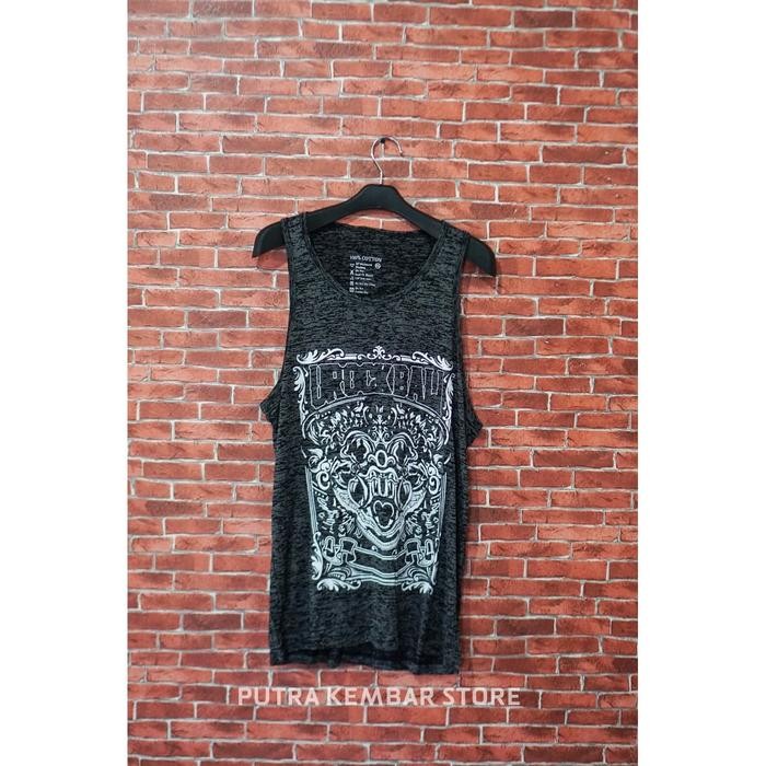 Singlet Pria Kaos Singlet Khas Bali Premium Pria Katun Berkualitas