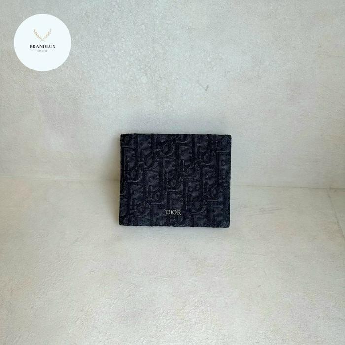 Dior Bifold Oblique Jacquard Wallet Man (All Card)