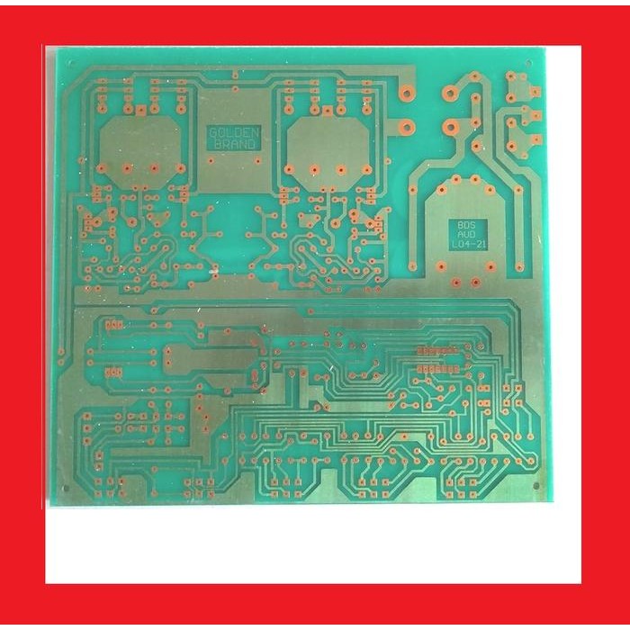 PCB Fiber 300W STEREO OCL AMPLIFIER Dengan Tone Control Bifet