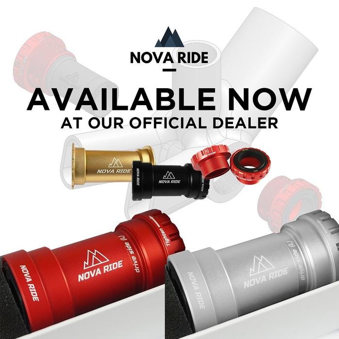 NOVA RIDE BOTTOM BRACKET PART BB SEPEDA ROADBIKE PF30 BB86 BSA 24-30