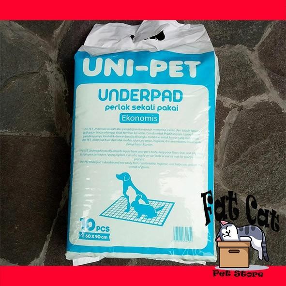 Terlaris [GROSIR] Underpad alas kandang 60x90 cm training pad kucing anjing - 1 Pack isi 10pcs SALE