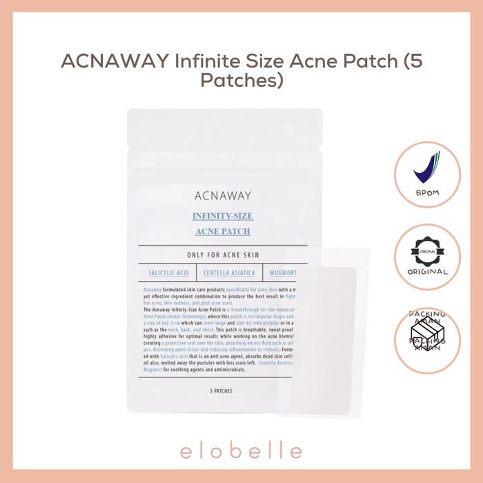 ZiZa- Acnaway Infinity Size Acne Patch/Acnaway Acne Patch/Stiker Jerawat/Sticker