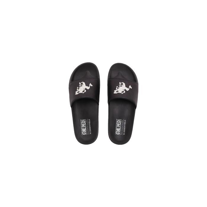 SALE W.Essentiels x One Piece Sun God Slides Noir Black