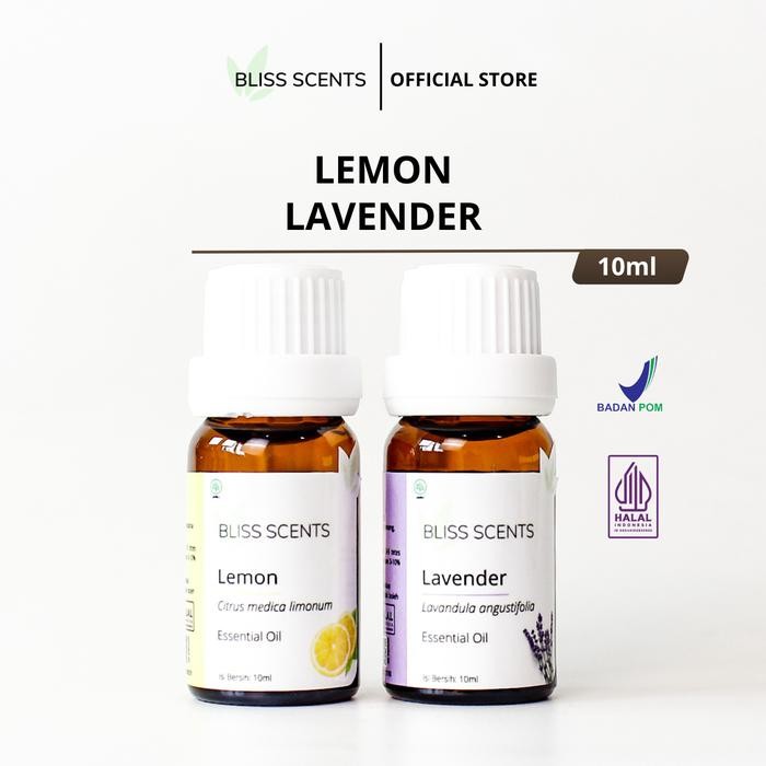 Lemon Lavender Essential Oil Aromatherapy Aromaterapi