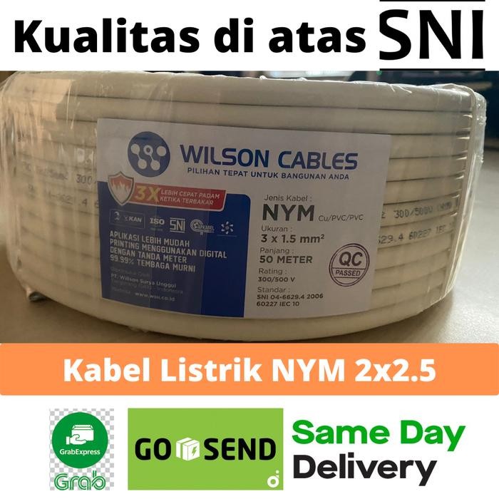 Kabel Wilson NYM 2x2.5 (50 Meter)