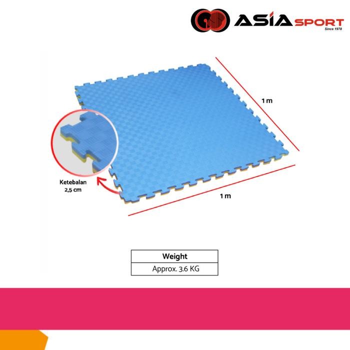 Karate Puzzle Mat 100x100x2.5 cm Martial Arts Training Mat Karate Mat Puzzle 100x100x2.5 cm Matras