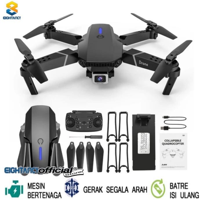 8T RC DRONE 5602B PRO 4K CAMERA HD DRONE MINI KAMERA DRONE LIPAT