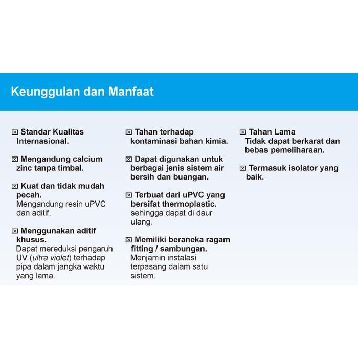 3s3c- Pipa Pvc Rucika 3 Inch Aw Putih