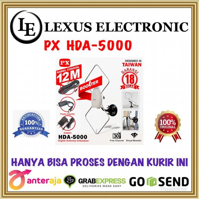 TERBARU PX ANTENA DIGITAL HDA-5000 HDA5000 INDOOR OUTDOOR PROMO