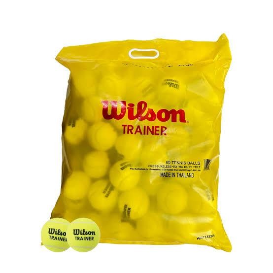 Wilson Trainer Tennis Ball / Bola Training Wilson Trainer / Bola Tenis Latihan Wilson / Practice