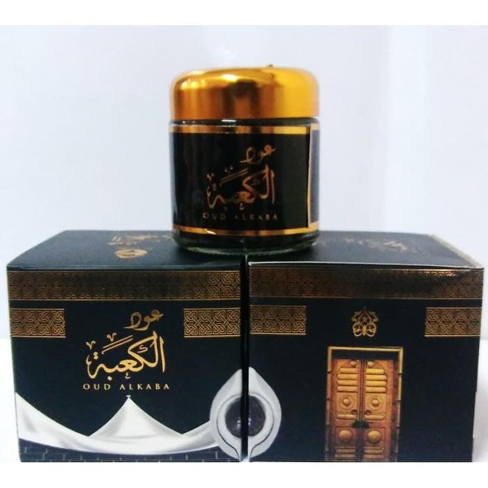 BUKHUR SERBUK OUD ALKABA ORIGINAL SAUDI DUPA BUKHUR SERBUK PENGHARUM RUANGAN AROMA MAKKAH