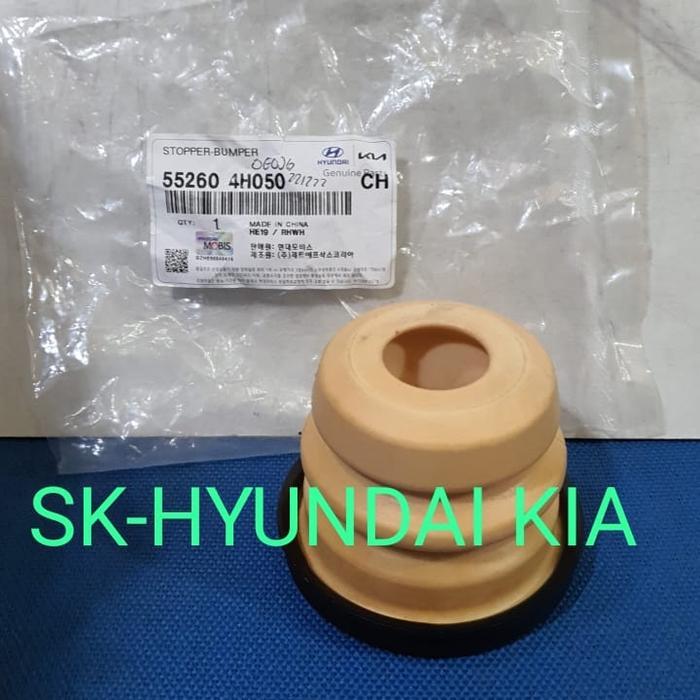 BUMPER RUBBER KARET STOPPER BELAKANG 55260-4H050 HYUNDAI H1 - ASLI OK.