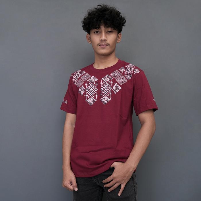 Kepswah Official - Kaos Motif Koko Barhi - Baju Muslim Islami - Baju Koko Combed 24s Unisex