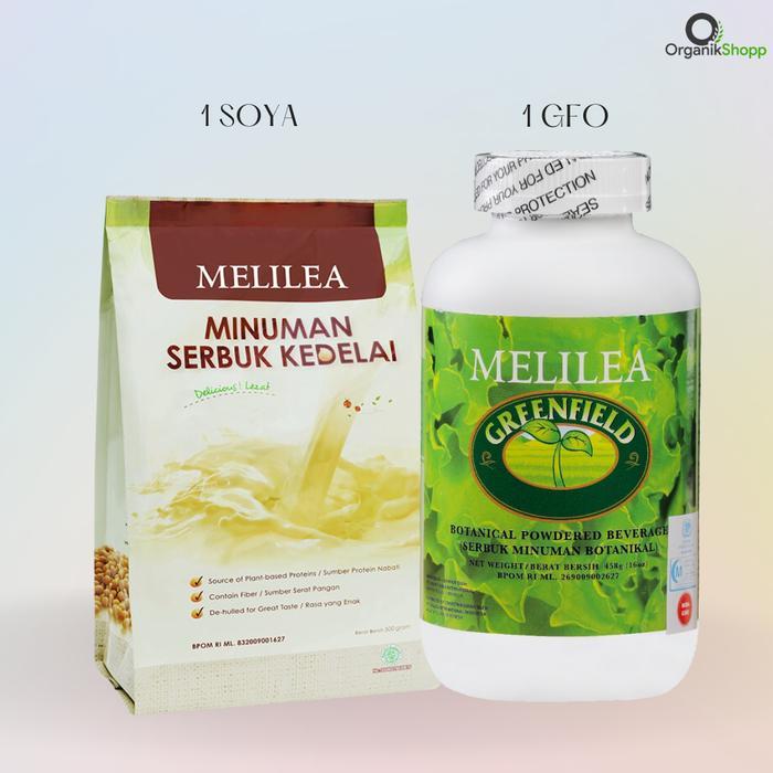 Paket sayur organik 1 GFO, 1 SOYA Melilea