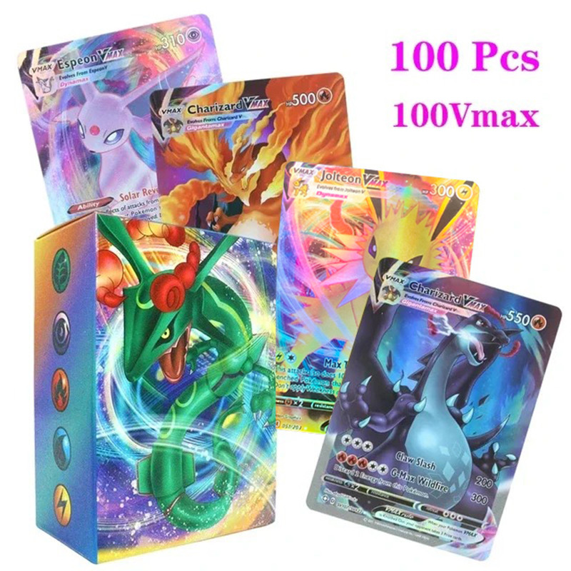 Pokemon Card Shining Rainbow English Spanish French Cards Pokemon GX VMAX V Vstar Cards Game Battle
