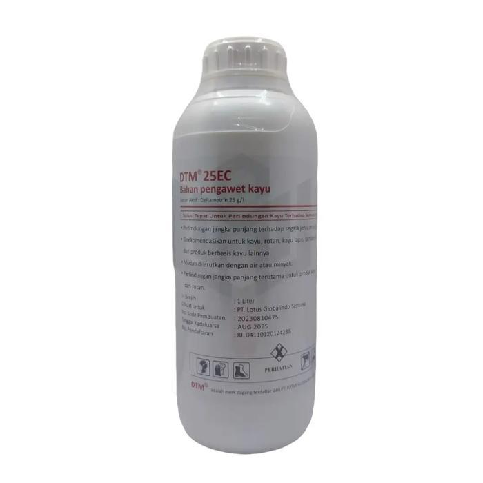 Discount DTM 25EC Pengawet Kayu dan Rotan Anti Rayap Obat Anti Serangga 1Liter