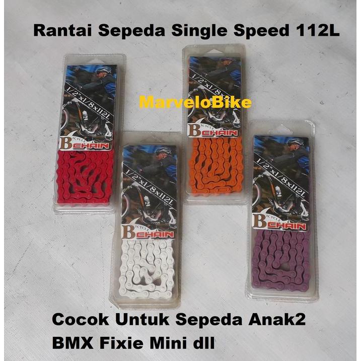 Rantai Sepeda Fixie BMX Warna Single Speed